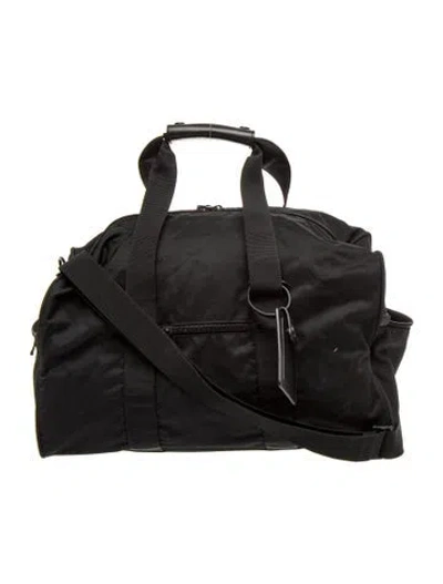 Pre-owned Wardrobe.nyc Nylon Weekender Bag In Black