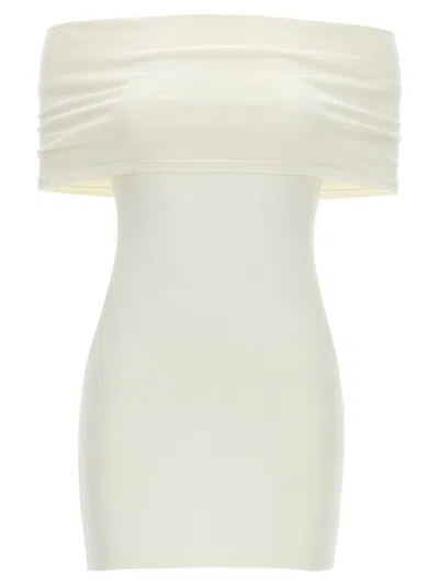 Wardrobe.nyc Off Shoulders Mini Dress In White