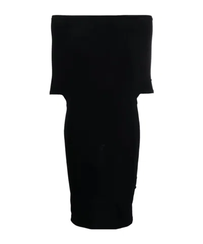 Wardrobe.nyc Off-the-shoulder Mini Dress