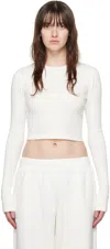 Wardrobe.nyc Off-white Hailey Bieber Edition Long Sleeve T-shirt In Off White