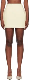 Wardrobe.nyc Off-white Rosie Huntington-whiteley Edition Sculpted Miniskirt In White