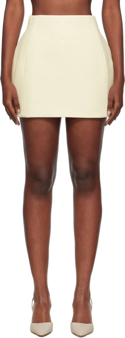 Wardrobe.nyc Off-white Rosie Huntington-whiteley Edition Sculpted Miniskirt