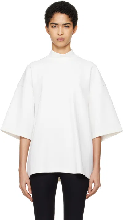 Wardrobe.nyc Off-white Semi Matte Top In Off White
