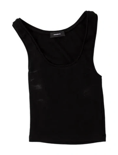 Pre-owned Wardrobe.nyc One-shoulder Sleeveless Top In Black