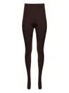 Wardrobe.nyc Opaque Tights In Brown