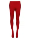 Wardrobe.nyc Opaque Tights In Red
