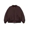 Wardrobe.nyc Reversible Bomber Jacket In Brown