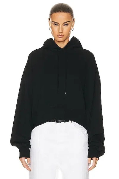 Wardrobe.nyc Oversize Hooded Top In Black