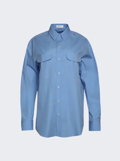 Wardrobe.nyc Oversized Shirt In Blue