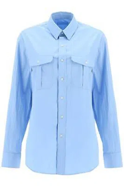 Pre-owned Wardrobe.nyc Oversized Shirt In Blue