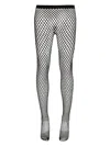 Wardrobe.nyc X Rosie Huntington-whiteley Web Mesh Tights In Black