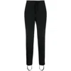 Wardrobe.nyc Slim-fit Stirrup Trousers In Black