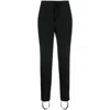 Wardrobe.nyc Slim-fit Stirrup Trousers In Black
