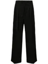 Wardrobe.nyc Wardrobe. Nyc Semi Matte Track Pants Black In Blk Black