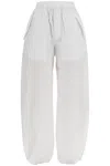 Wardrobe.nyc Parachute Poplin Pants In White