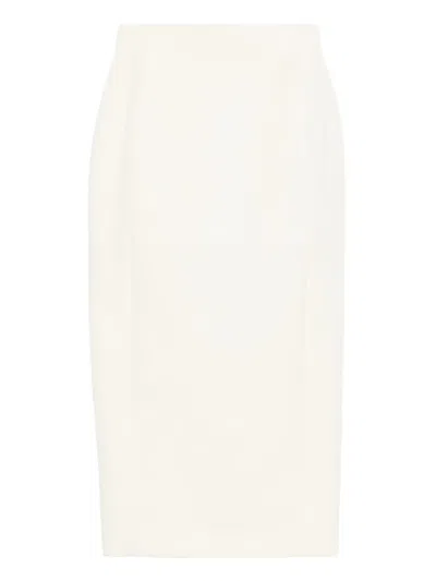 Wardrobe.nyc Pencil Skirt In White
