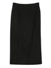 Wardrobe.nyc Pinstripe Pencil Skirt