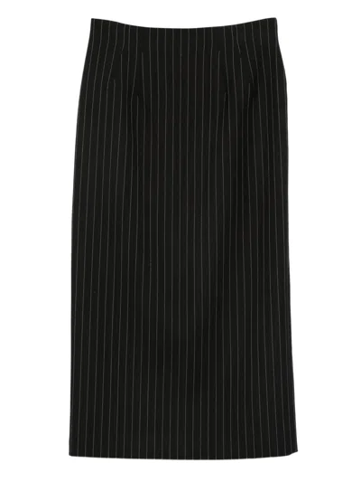 Wardrobe.nyc Pinstripe Pencil Skirt