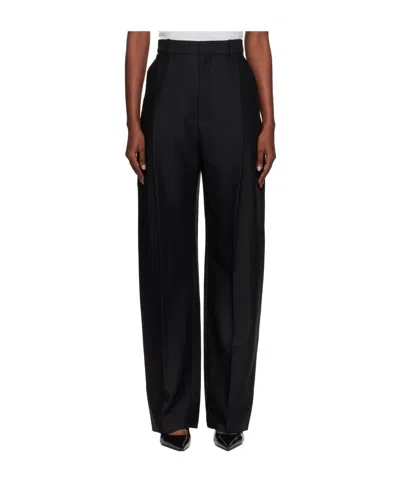 Wardrobe.nyc Pleat-detail Trousers In Black