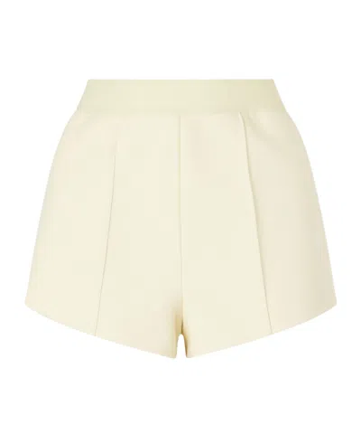 Wardrobe.nyc Pleated Casual Shorts In Neutral