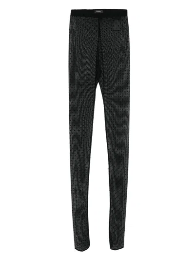 Wardrobe.nyc Women's Back Zip Legging In Black