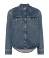 Wardrobe.nyc Press-stud Denim Jacket