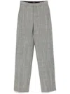 Wardrobe.nyc Prince Of Wales-pattern Straight Trousers In Grey