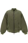 Wardrobe.nyc Reversible Bomber Jacket In Military (khaki)