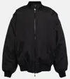 Wardrobe.nyc Reversible Bomber Jacket In Black