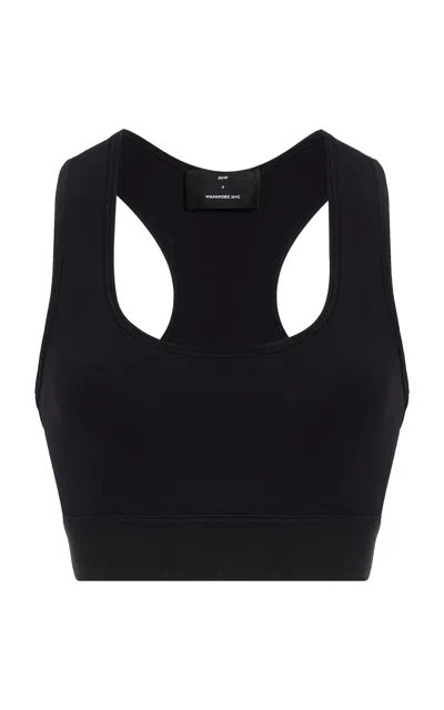 Wardrobe.nyc Rhw Active Bra In Black