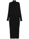 Wardrobe.nyc Rhw Body Maxi Dress In 黑色