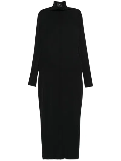 Wardrobe.nyc Rhw Body Maxikleid In Black