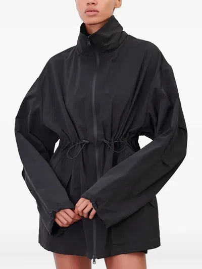 Wardrobe.nyc Rhw Crop Anorak Jacket In Black