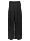 Wardrobe.nyc Wardrobe. Nyc Semi Matte Track Pants Black In Black