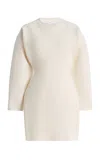 Wardrobe.nyc Rhw Power Knit Dress Mini In White