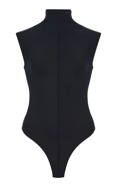 Wardrobe.nyc Rhw Sleeveless Bodysuit In Black