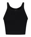 Wardrobe.nyc Ribbed Knitted Suspenders
