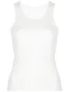 Wardrobe.nyc Release 04 Ribbed Tank Top In White