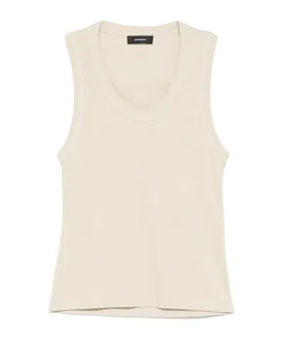 WARDROBE.NYC SCOOP-NECK TANK TOP