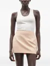 Wardrobe.nyc Ribbed Tank Top In White