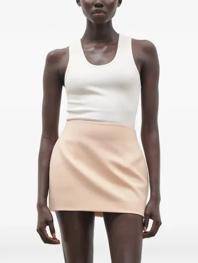 Wardrobe.nyc Ribbed Tank Top In White