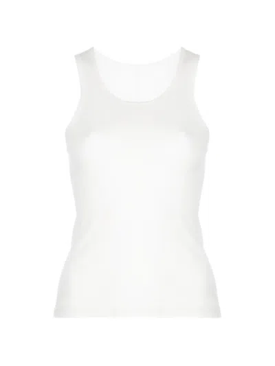 Wardrobe.nyc Ribbed Tank Top In White
