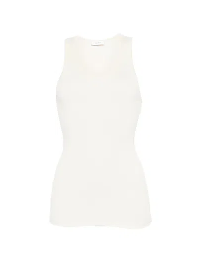 Wardrobe.nyc Ribbed Tank Top In White