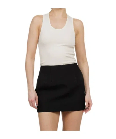 Wardrobe.nyc Ribbed Vest In White