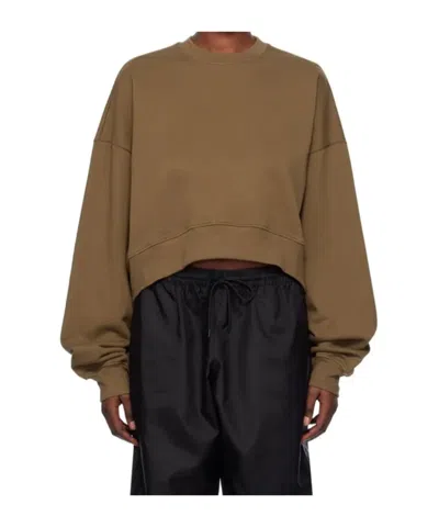 Wardrobe.nyc Round Neck Long Sleeve Hoodie