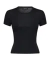 Wardrobe.nyc Round Neck Short Sleeve T-shirt