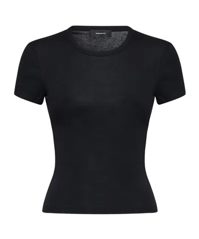 Wardrobe.nyc Round Neck Short Sleeve T-shirt