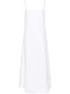 Wardrobe.nyc Backless Midi Dress In White