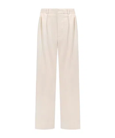 Wardrobe.nyc Ruffled Detail Casual Pants