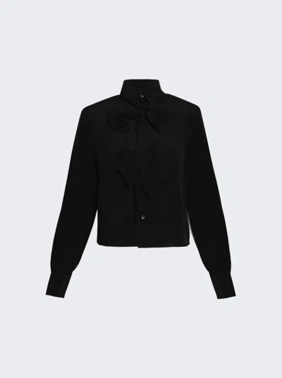 WARDROBE.NYC SCARF BLOUSE
